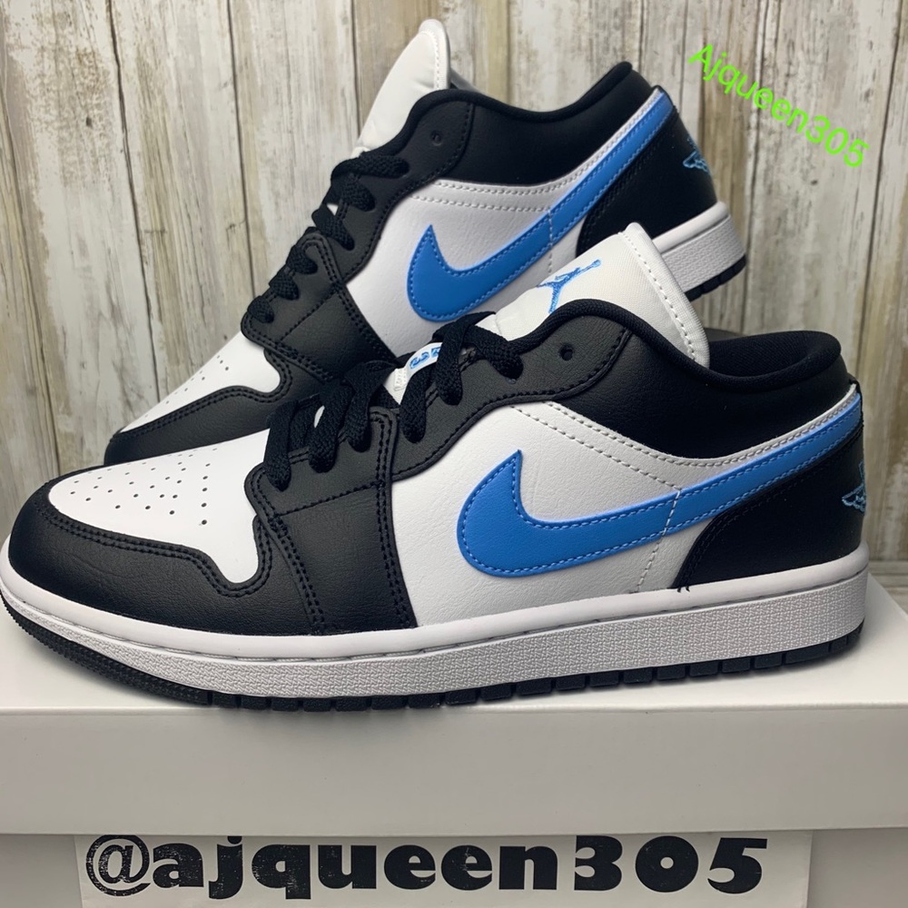 Air Jordan 1 Low Women’s University Blue Black White